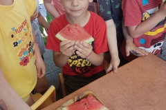 Návštěva zahrádkářů  a ochutnávka melounů 🍉